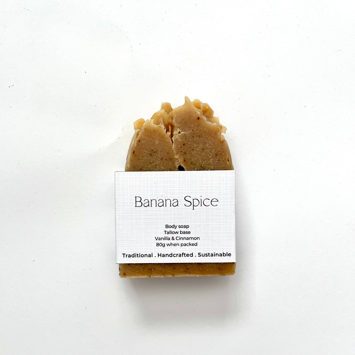 Banana Spice Tallow Soap Seconds